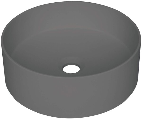 Deante Silia, chiuveta blat granit 36x36x12,5 cm, antracit metalic, DEA-CQS_TU4S