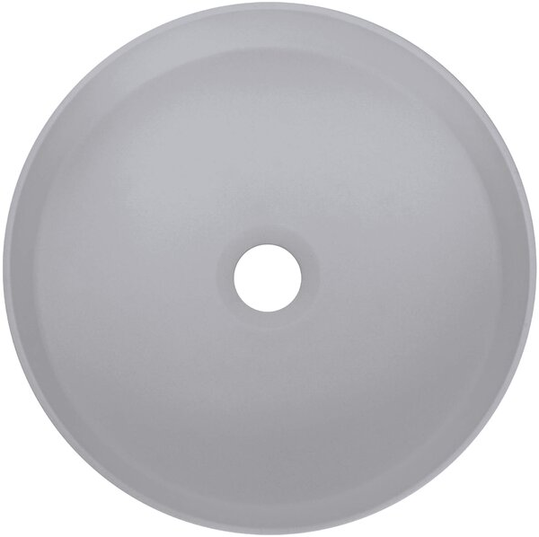 Deante Silia, chiuveta blat granit 36x36x12,5 cm, gri metalic, DEA-CQS_SU4S