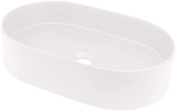 Deante Silia, chiuveta blat granit 550x350x125 mm, alb, DEA-CQS_AU6S