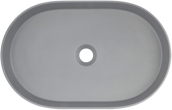 Deante Silia, chiuveta blat granit 550x350x125 mm, gri metalic, DEA-CQS_SU6S