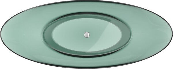 Mexen Vea, cadă independentă transparentă 180×80 cm, verde, sifon cromat, 58091808011