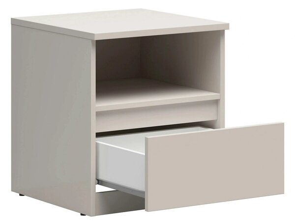 Noptiera TETRIX, casmir, PAL laminat, 45x45x51 cm
