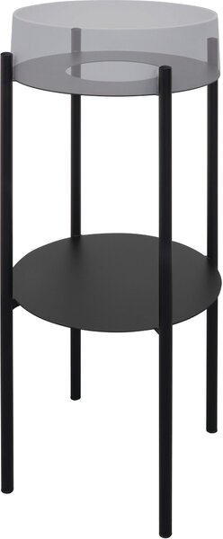 Deante Silia, consola in picioare pentru chiuveta, negru mat, DEA-CKS_N36A