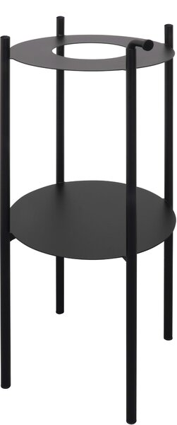 Deante Silia, consola in picioare pentru chiuveta, negru mat, DEA-CKS_N36A