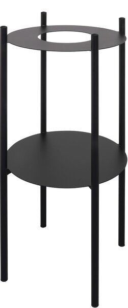 Deante Silia, consola in picioare pentru chiuveta, negru mat, DEA-CKS_N36A