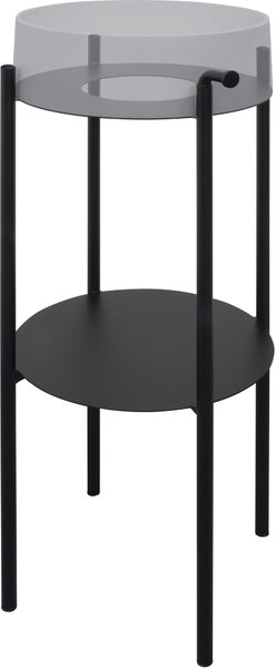 Deante Silia, consola in picioare pentru chiuveta, negru mat, DEA-CKS_N36A