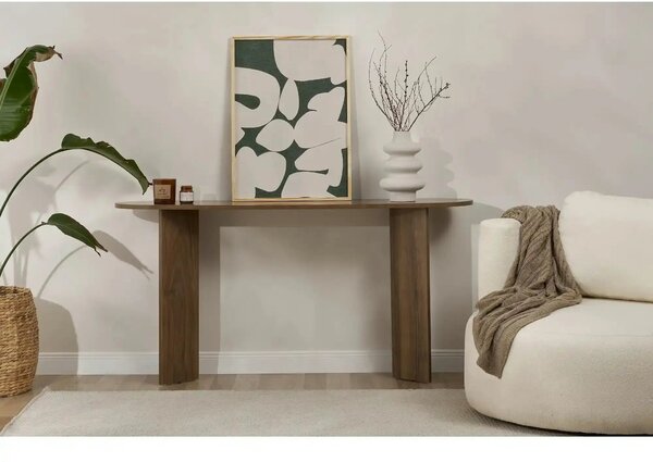 Consola SIRA, nuc inchis, PAL, 150x35x75 cm
