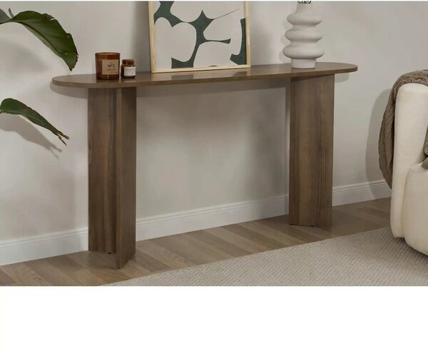 Consola SIRA, nuc inchis, PAL, 150x35x75 cm