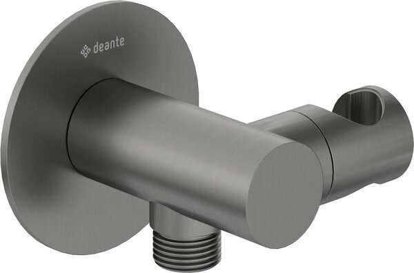 Deante Silia Angle Finish Suport pentru duș de mână reglabil, grafit DEA-NQS_D57K