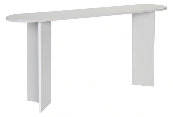 Consola SIRA, alb, PAL, 150x35x75 cm