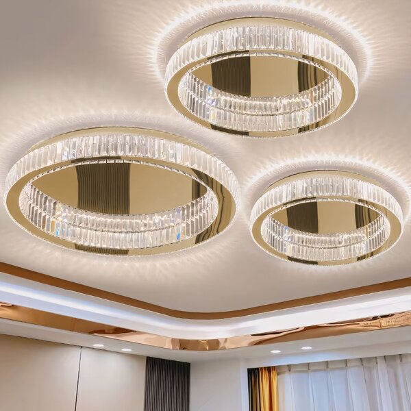 LAMPĂ DE CRISTAL APP1719-C 40 cm Gold
