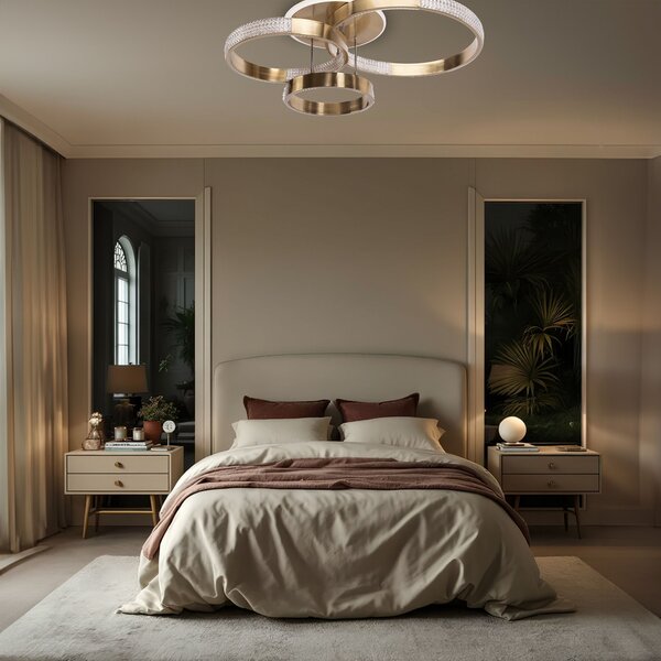 Lampa LED G004-C Brush Gold