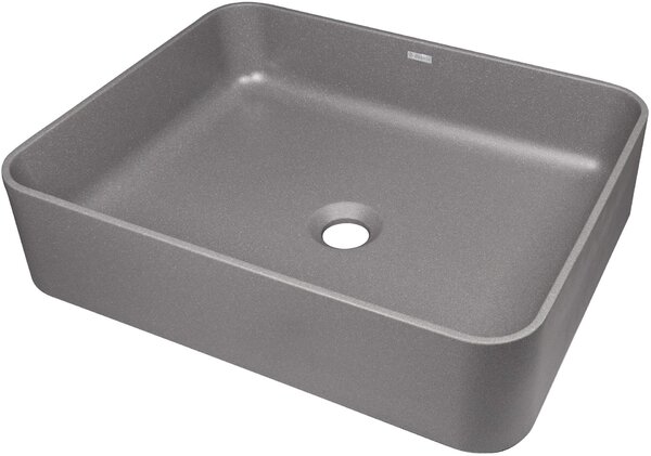 Deante Temisto, chiuveta blat granit 500x400x120mm, antracit metalic, DEA-CQT_TU5S