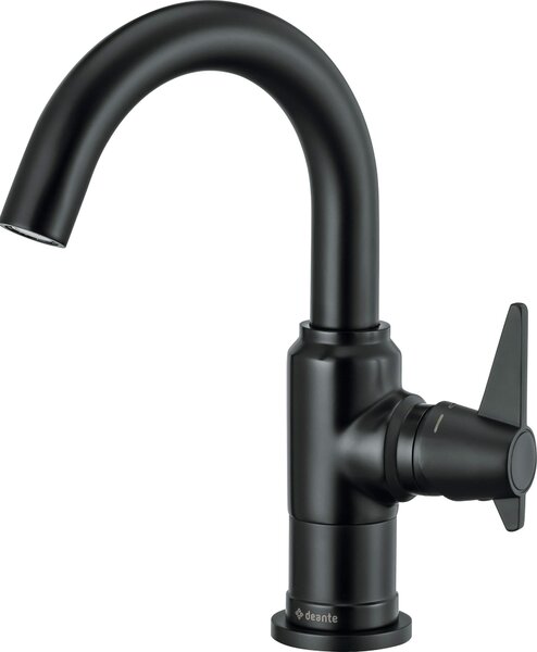 Deante Temisto, baterie chiuveta h-227, negru mat, DEA-BQT_N20M