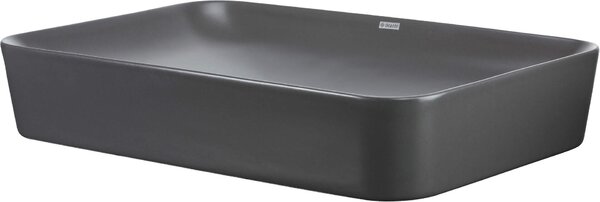 Deante Tess, chiuveta blat ceramica 60x40 cm, antracit-titan, CDS_DU6S