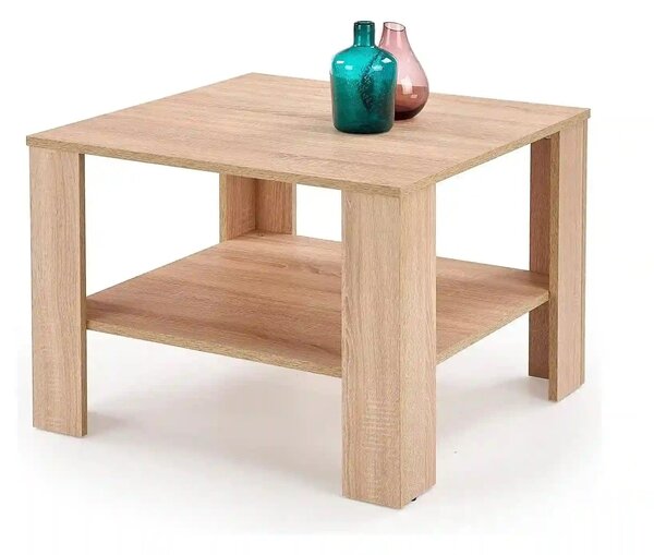 Masuta cafea KWADRO, stejar sonoma, 70x70x53 cm