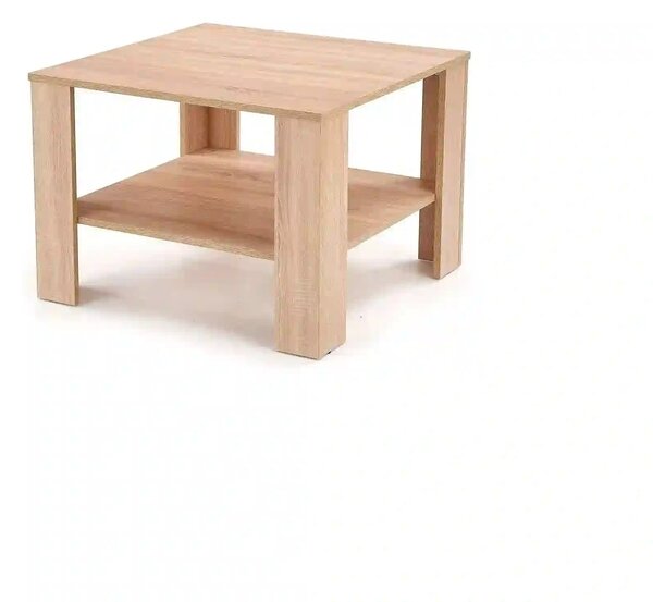 Masuta cafea KWADRO, stejar sonoma, 70x70x53 cm