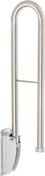Deante Vital, balustradă metalică pliabilă pe perete 760 mm, oțel periat, NIV_041D