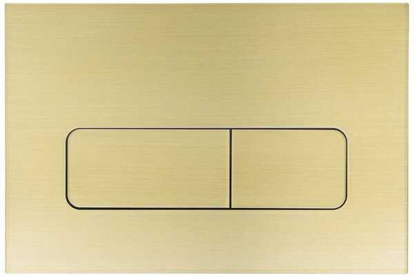 Deante Buton de control al cadrului ascuns dublu Flush Gold Mat DEA-CST_R51P