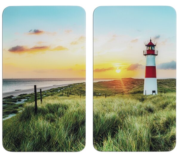 Set 2 plite de protectie pentru aragaz LIGHTHOUSE