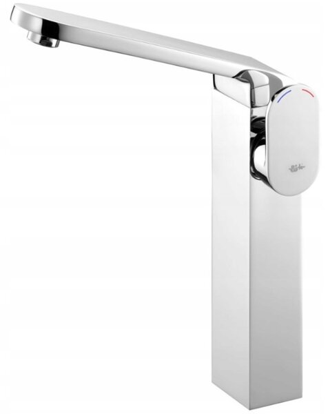 BISK Erga Futura, baterie chiuveta inalta H323mm, crom, ERG-03002