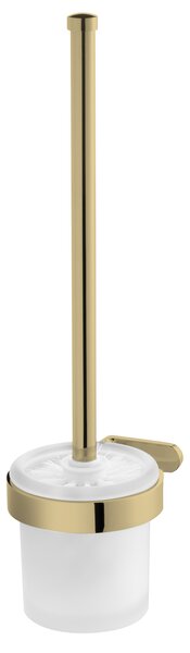 BISK Erga Nature Gold, perie de toaletă montată pe perete, auriu strălucitor, ERG-05911