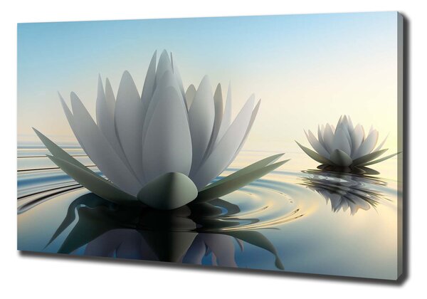 Tablou pe pânză floare de lotus