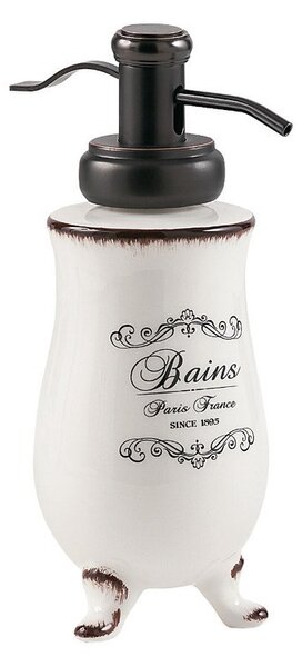Gedy Gedy, dozator de săpun pe picioare AMELIE, 230ml, ceramică, AM80