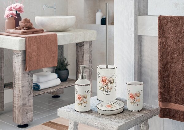 Gedy Gedy, CLOTHILDE perie de toaletă în picioare, ceramică, CI3302