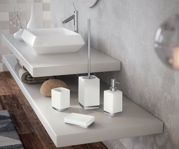 Gedy Gedy, perie de toaletă LUCY pentru picioare, ceramică, LY33
