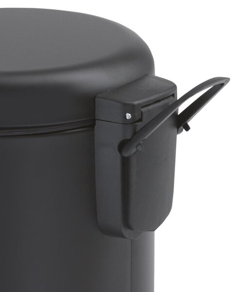 Gedy Gedy, POTTY Coș de gunoi 5l, Soft Close, negru mat, 330914