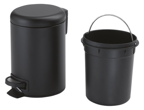 Gedy Gedy, POTTY Coș de gunoi 5l, Soft Close, negru mat, 330914