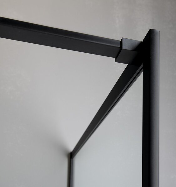 Gelco Gelco, paravan de dus CURE BLACK 700 mm, sticla transparenta, CB70