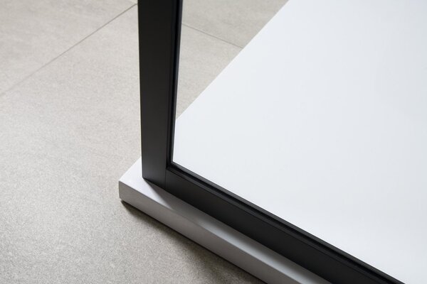 Gelco Gelco, paravan de dus CURE BLACK 700 mm, sticla transparenta, CB70