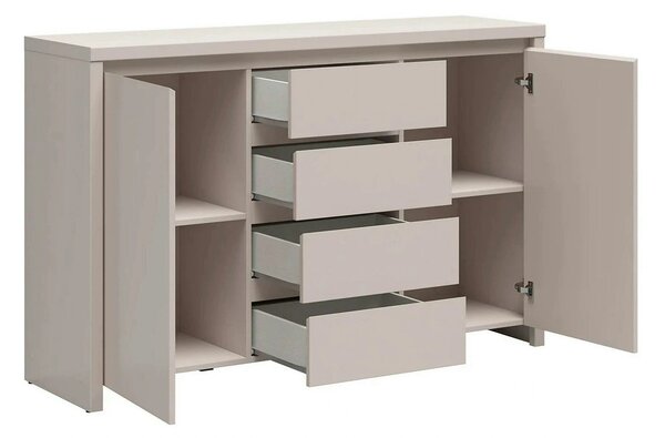 Comoda KASPIAN, casmir, PAL, 144x41x92 cm
