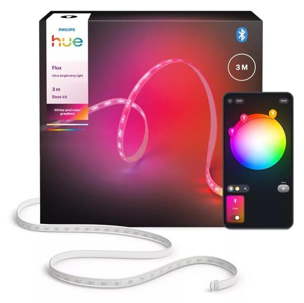 Philips - Hue FLUX Bandă LED RGBW reglabilă 3m LED/29W/230V 2200-6500K
