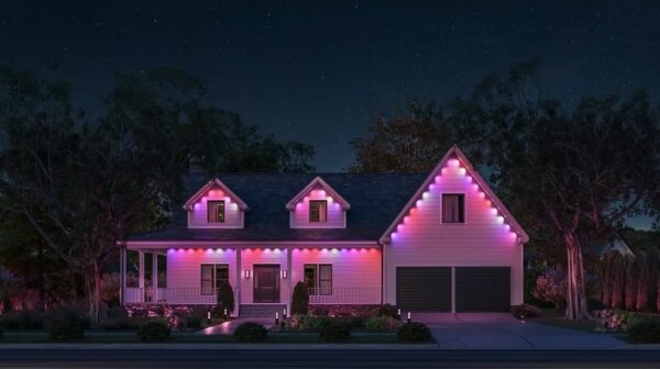 Philips Hue FESTAVIA ghirlandă LED RGBW reglabilă pentru exterior, 32 LED, 18 m, IP65