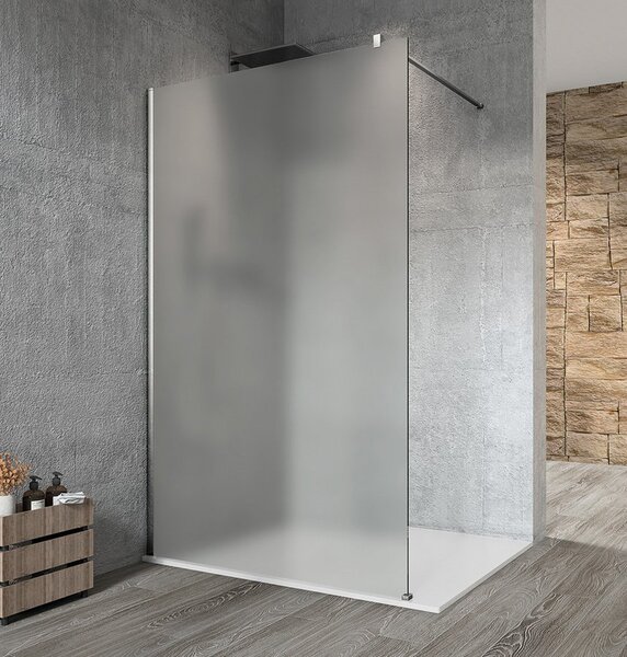 Gelco Gelco, paravan de duș VARIO CHROME dintr-o bucată pentru instalare pe perete, sticlă mată, 1100 mm, GX1411GX1010