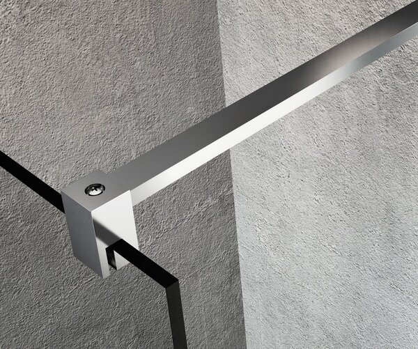 Gelco Gelco, paravan de duș VARIO CHROME dintr-o bucată pentru instalare pe perete, sticlă mată, 1100 mm, GX1411GX1010