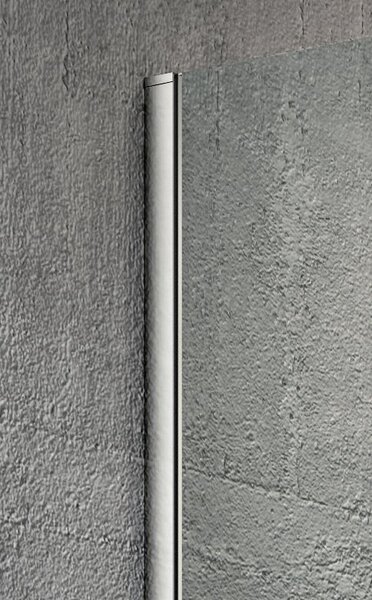 Gelco Gelco, paravan de duș VARIO CHROME dintr-o bucată pentru instalare pe perete, sticlă mată, 1100 mm, GX1411GX1010