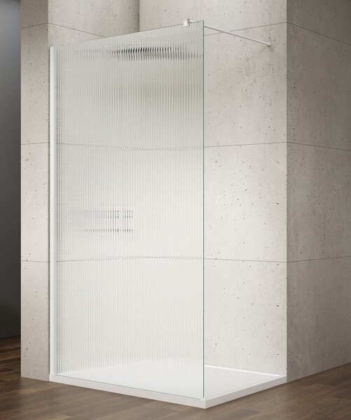 Gelco Gelco, VARIO WHITE paravan de duș dintr-o bucată pentru instalare pe perete, sticlă nordică, 700 mm, GX1570-07