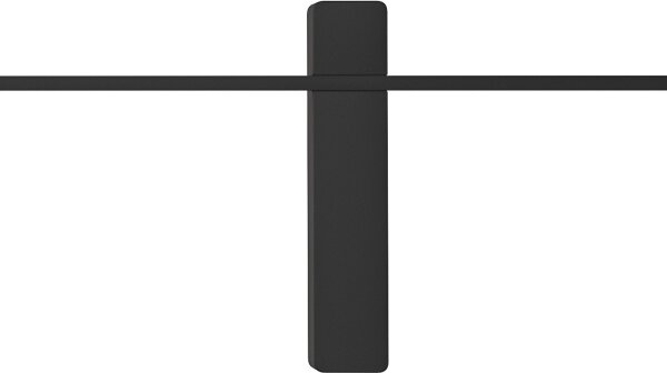 Open Design OR85051 - Aplică de perete BENE, LED, 10,5 W, 230 V, 100 cm, negru