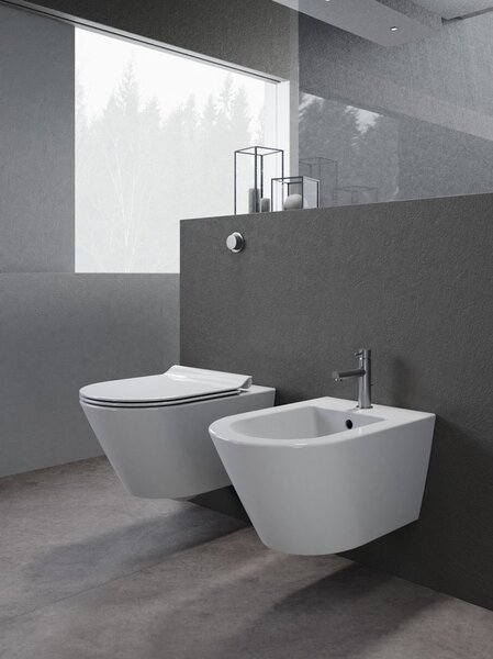 GSI GSI, Chiuvetă de blat ceramică KUBE X, diametru 40 cm, ExtraGlaze alb, 942611