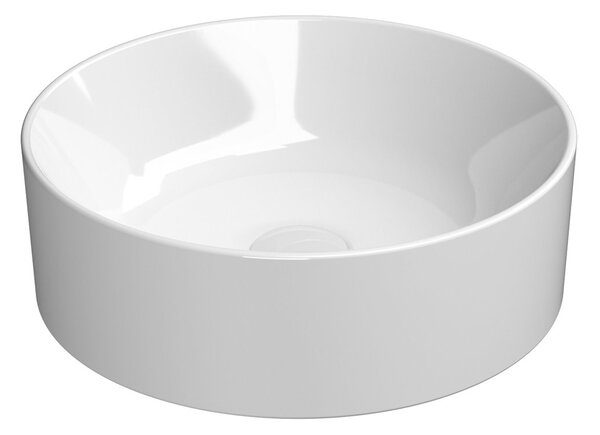 GSI GSI, Chiuvetă de blat ceramică KUBE X, diametru 40 cm, ExtraGlaze alb, 942611