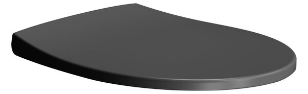 GSI Scaun WC GSI, MODO, Soft Close, negru mat, MS98C26