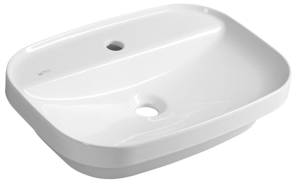 Isvea Isvea, chiuveta ceramica INFINITY, 55x40cm, alb, 10NF50055