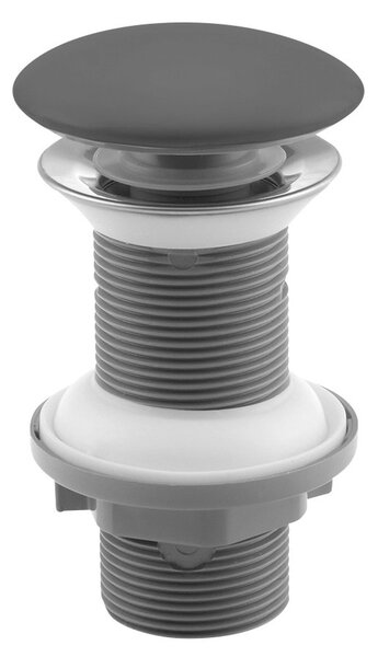 Isvea Isvea, Iesire chiuveta 5/4" click-clack, capac ceramic, grosime 20-70 mm, antracit, 38TP0162I