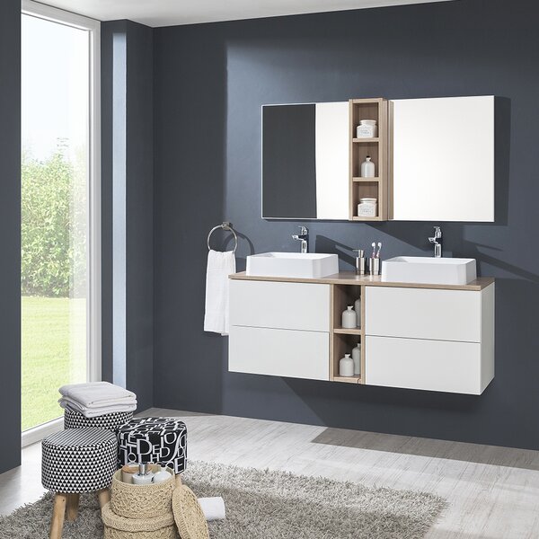 Mereo Mereo, Aira, blat dulap baie, stejar Kronberg, MER-CN720D