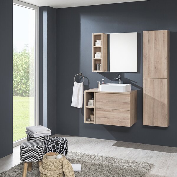 Mereo Mereo, Aira, blat dulap baie, stejar Kronberg, MER-CN720D