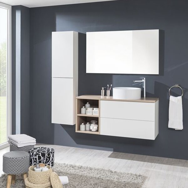 Mereo Mereo, Aira, dulap baie 170 cm înălțime, deschidere stânga, MER-CN744PN